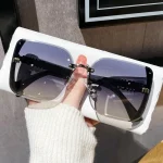 Fashion Oversized Square Sunglasses Women 2025 Luxury Brand Sun Glasses Vintage Sun Glasses Female Shades Outdoor Eyeglasses 3