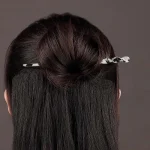 Vintage Chinese Style Hair Sticks for Women Girls Fashion Acetate Chopstick Shaped Hair Clips Pins Jewelry Hair Accessories 6