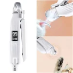 2 in 1 Electric Pet Nail Trimmer with LED Lights Pet Nail Grinder Dog Nail Trimmer and Grinder for Small Medium Large Dogs/Cats 3