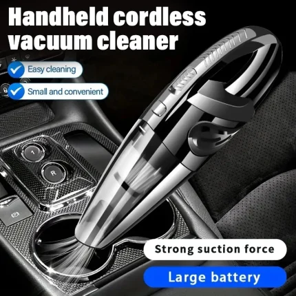Portable wireless vacuum cleaner, multi-function car and home dual-use, USB charging, long battery life