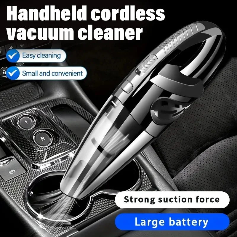 Portable wireless vacuum cleaner, multi-function car and home dual-use, USB charging, long battery life Portable wireless vacuum cleaner, multi-function car and home dual-use, USB charging, long battery life