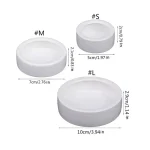 Reptile Food Bowl Anti-Escape Ceramic Feeder Dish Reptile Water Bowl for Hermit Crab Leopard Gecko Chameleon Corn Snake Y5GB 2
