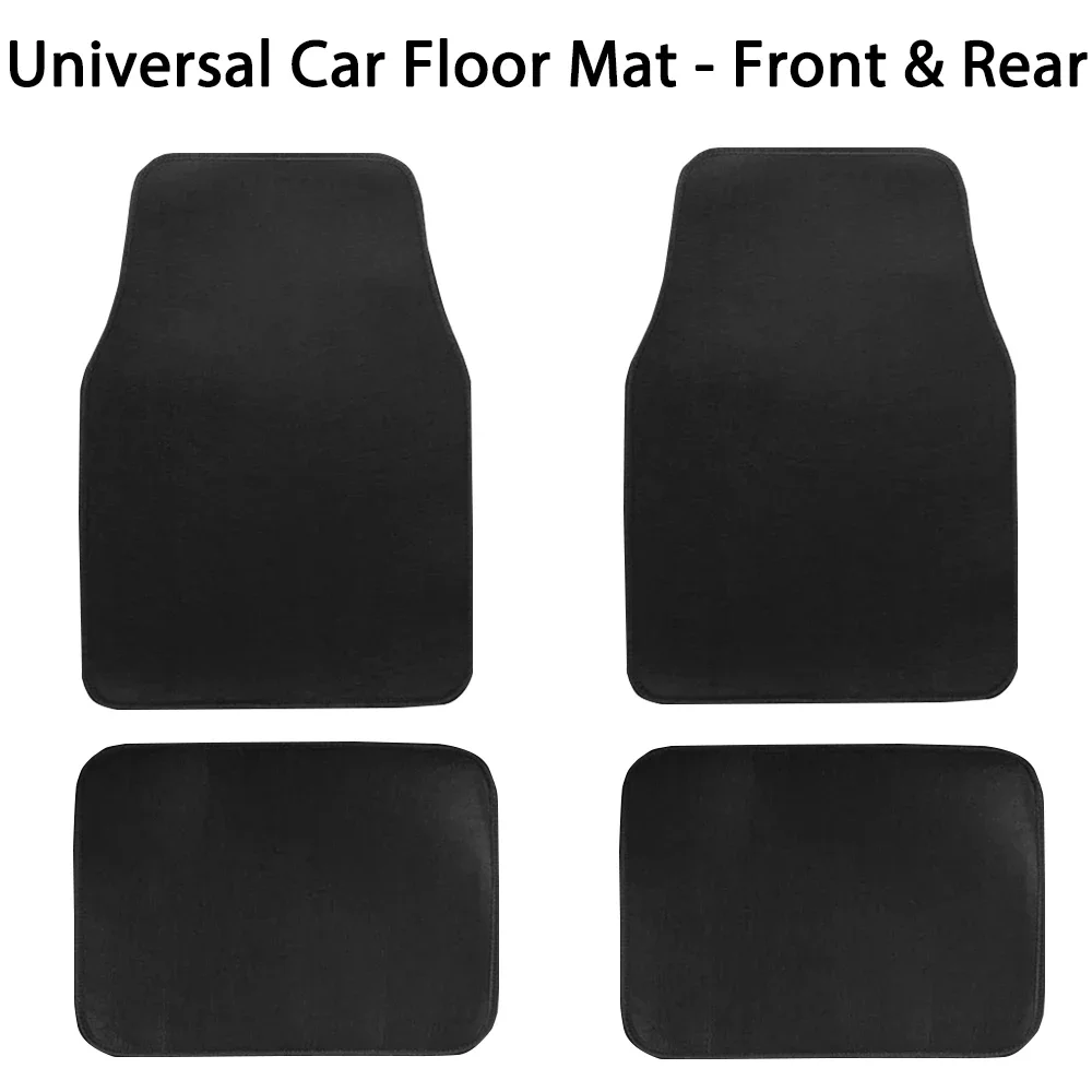 Universal Car Floor Mat Front & Rear Automotive Carpet Floor Mats For Auto SUV Sedans Vans Accessories Dirt and wear-resistant Universal Car Floor Mat Front & Rear Automotive Carpet Floor Mats For Auto SUV Sedans Vans Accessories Dirt and wear-resistant