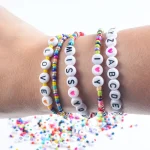 28 Cells 3mm Glass Rice DIY Beads Set Bracelet Making Kit For Kid Creative Necklaces With Letter Art And Craft Toys Girls Gift 6