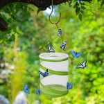 Foldable Insect Cage Butterfly Habitat Clear Mesh Enclosure Butterfly Enclosures Caterpillar Habitat Net Cloth Hatch Cage 4