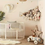 Jumbo Plush Hammock - Cute Stuffed Animal Storage Net, Nursery & Bedroom Wall Decor. 5