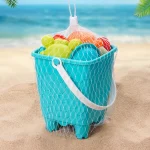 14/16 PCS Beach Toys for Kids Sand Toys Set for Toddlers Sandbox Toys with Bucket Shovel Rake Set Summer Outdoor Children Gifts 3
