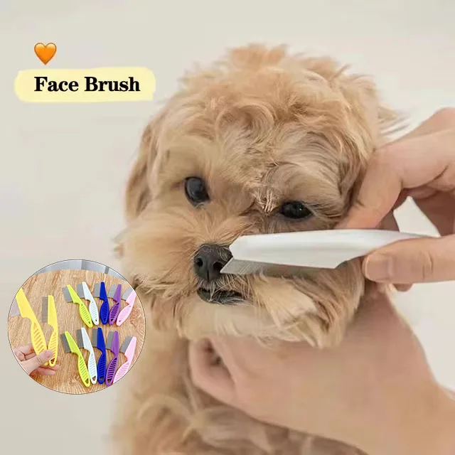 1/2pc Pet Hair Shedding Comb Stainless Steel Flea Comb for Cat Dog Pet Comfort Flea Hair Grooming Comb Dog Brush Grooming Tools 1/2pc Pet Hair Shedding Comb Stainless Steel Flea Comb for Cat Dog Pet Comfort Flea Hair Grooming Comb Dog Brush Grooming Tools
