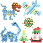 Refill Pack 300Pcs/bag 36 Colors 5mm Water Beads Spray Aqua Magic Beads Educational 3D Puzzles Accessories for Children Toys 5