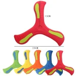 Children Outdoor Sport Flying Disc Soft EVA Touching Boomerang Return Dart Hand Throw Spinner Parent-Child Interactive Game Toys 6