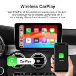 Carplay AI Box Android 13 Wireless Android Auto Smart TV Box For Youtube Netflix Toyota Mazda Hyundai Haval GMC Ford MG VW Kia 4
