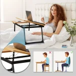 Tray table, notebook computer and writing table, dining table and notebook computer bed support 2
