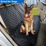 Dog Car Seat Cover Waterproof Pet Dog Carriers Travel Mat Hammock For Small Medium Large Dogs Car Rear Back Seat Safety Pad 2