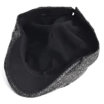 Autumn Winter Thick Warm Newsboy Caps Men Women Soft Beret Hat Casual Fashion Detective Hats Retro Driver Flat Caps 6