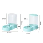Automatic pet feeder Cat Drinking bowl Cat bowl Large capacity Dog bowl 3.8L combination food storage bucket Pet supplies 6