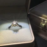 Pure 18K Gold Ring for Women Moissanite Rings with Natural Gemstones Luxur Jewelry Couples Women's Wedding Valentine's Day Gifts 2