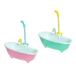 Parrot Automatic IntelligentBath Bird Shower Bathtub Blue AccessoriesHousehold Plastic parakeet supplies Accessory Bird Cage 6