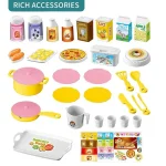 Play House Kitchen Toy Set Simulation Mini Cooking Tableware Play House Toy 2