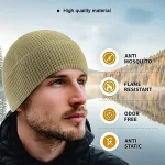 Winter Hat Polar fleece fabric Warmth Cap Hats Outdoor Running Ski Cycling Protection Tactical Windproof Hat 4