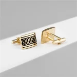 4 Pair Cufflinks For Mens With Gift Box Man Shirt Cufflinks Wedding Guests Gifts Men Gift For Husband Business Tie Clip T0204022 5