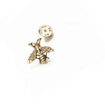 2025fashion hot sale exquisite cute animal insect bee men and girls lapel brooch badge brooch jewelry wholesale 3