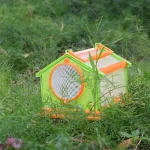 New 4 Color Portable Butterfly Insect Habitat Cage with Carrying Handle Collapsible Breathable Mesh Caterpillars Cage for Insect 4