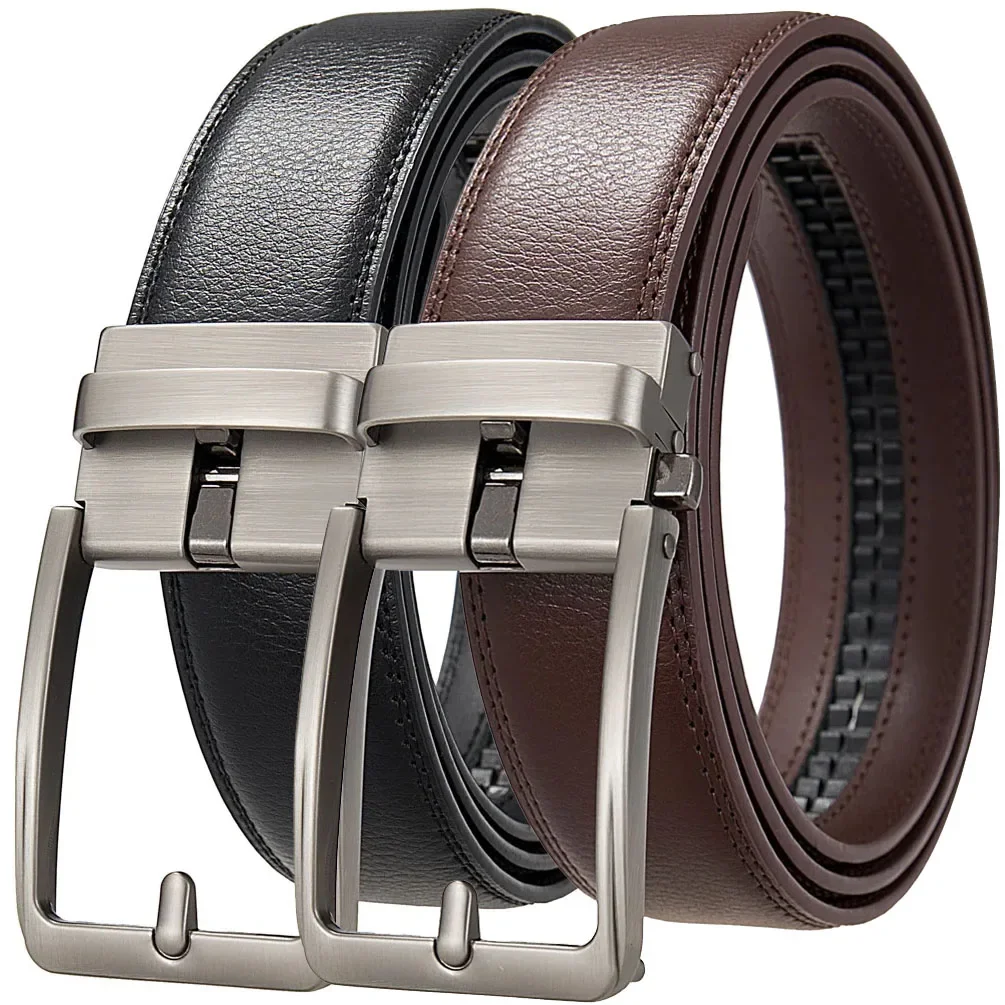 Click Belts for Men Luxury Brand Designer Fashion Automatic Buckle Genuine Leather Men's Jeans High Quality Waist Male Strap Click Belts for Men Luxury Brand Designer Fashion Automatic Buckle Genuine Leather Men's Jeans High Quality Waist Male Strap