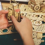 3D Car Wooden Puzzle, Scale Model,DIY Model Kit, Handcraft Gift,Home Decoration,Mechanical Model Kit, Building Toy,Birthday/Chri 3