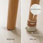 SHIMOYAMA Chair Leg Caps Silicone Furniture Table Feet Covers Socks Floor Protector Non-slip Cat Claw Foot End Pads Home Decor 5