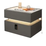 Bedroom Furniture Nightstands Bedside Table Intelligent Storage Cabinet Bed Table Cajonera Muebles Mesa Muebles Para el Hogar 6