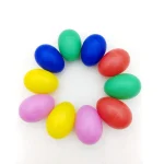 10Pcs Egg Shakers Musical Instruments Percussion Egg for Kids Puzzle Toys Easter Egg Shaker for Early Education Learning Gifts 5