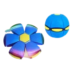 Blue Flying Saucer Ball Outdoor Parent Children Toy Foot Magic Deformation Foot Pressure Decompression Vent Ball 2