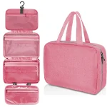 Large Hanging Hook Toiletry Bag Waterproof Folding Handbag Travel Makeup Cosmetic Razor Storage Organizer Case Bathroom Supplies 6