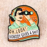 Sarcastic Quotes Enamel Pin Vintage Brooch Pines Lapel Pins Badge on Backpack Clothing Accessories Humorous Jewelry Friends Gift 3