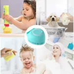 Silicone Dog Bath Massage Gloves Brush Pet Cat Bathroom Cleaning Tool Comb Brush for Dog Can Pour Shampoo Dog Grooming Supplies 6