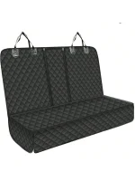 Dog Car Seat Cover Pet Travel Carrier Mattress Waterproof Dog Car Seat Protector With Middle Seat Armrest For Dogs 4