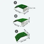 S/M/L Size Turtle Platform Float Decoration Terraces Grass Ramp Reptile Resting Moss Island Aquarium Accessories Habitat Decor 5