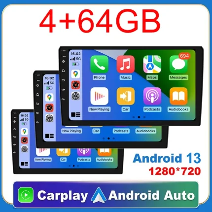 7/9/10 inch Universal Android 13 Car Radio 32G/64G Autoradio android 2 Din car radio GPS BT Central Multimedia Smart car systems