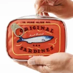 Canned Sardines Women Travel Cosmetic Bag Cute Toiletry Bag Creative Portable Fashion Zipper Multi-function for Weekend Vacation 4