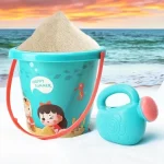 Children Sand Toys 18PCS Summer Beach Game Sand Bucket Shovel Silicone Sandbox Outdoor Water Fun Beach Toys kid gifts 6