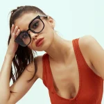 Folding sunglasses, portable, ultra light sun protection, UV protection, sunglasses for both men and women 2
