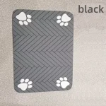 S（little kitten ）、M、L bsorbent Pet Feeding Mat, Waterproof Placemat for Dog & Cat Food & Water Bowls, Quick-Dry Rubber Backing 6