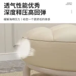 Pulley, Low Stool, Universal Wheel, Small Stool, Seat with Wheels, CHILDREN'S Multi-functional Shoe Changing Stool, round Stool 2