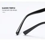 Fashionable Large Frame Retro Sunglasses, New Ocean Film Double Bridge Rice Nail Design, Anti-UV Sun Protection Eyewear 5