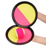 1Set Kids Sucker Sticky Ball Toy Outdoor Sports Catch Ball Game Set Throw And Catch Parent-Child Interactive Outdoor Toys 4