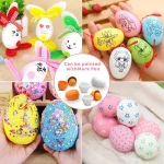 6pcs Wooden Eggs Toy Egg Kitchen Toys Kids Play Food Cooking Kitchen Pretend Play Food Set for Baby Early Development & Learning 6