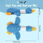 New pineapple velvet goose dog toy cat toy pet double color goose tough bite chew plush sound toy  pet supplies 6