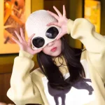Unisex Men Women Knitted Hat with Goggles Windproof Winter Warmer Ski Beanies Soft Warm Anti-slip Ear Protection Garros 2