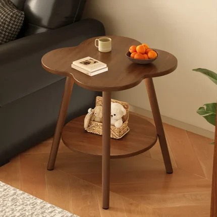 Side Table, Leisure Balcony, Small Table, Modern and Simple Living Room, Small Coffee Table, Bedside Storage