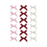 18pcs Women Hair Accessories Set Colorful Ribbons Bows Hair Clips Cute Hair Claw Straps Fashionable Sweet Silk Ribbon Hairpin 5